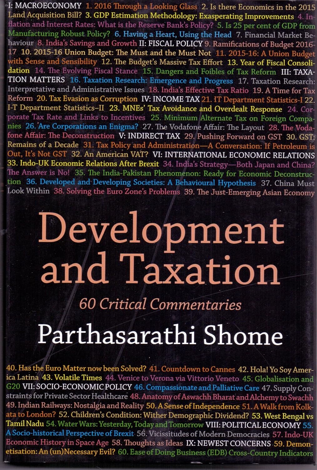 Development and Taxation