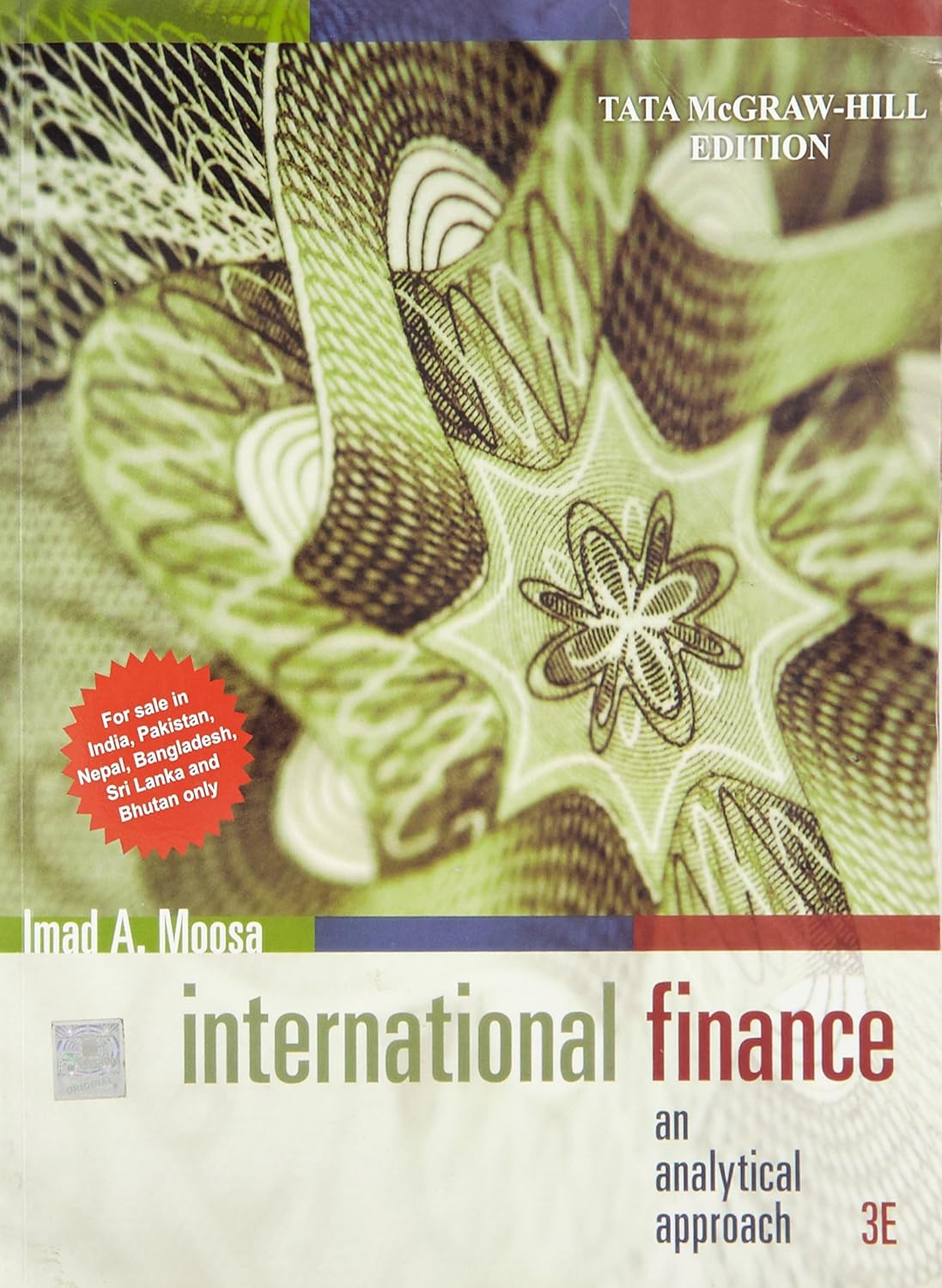INTERNATIONAL FINANCE AN ANALYTICAL APPROACH 3ED (Paperback )