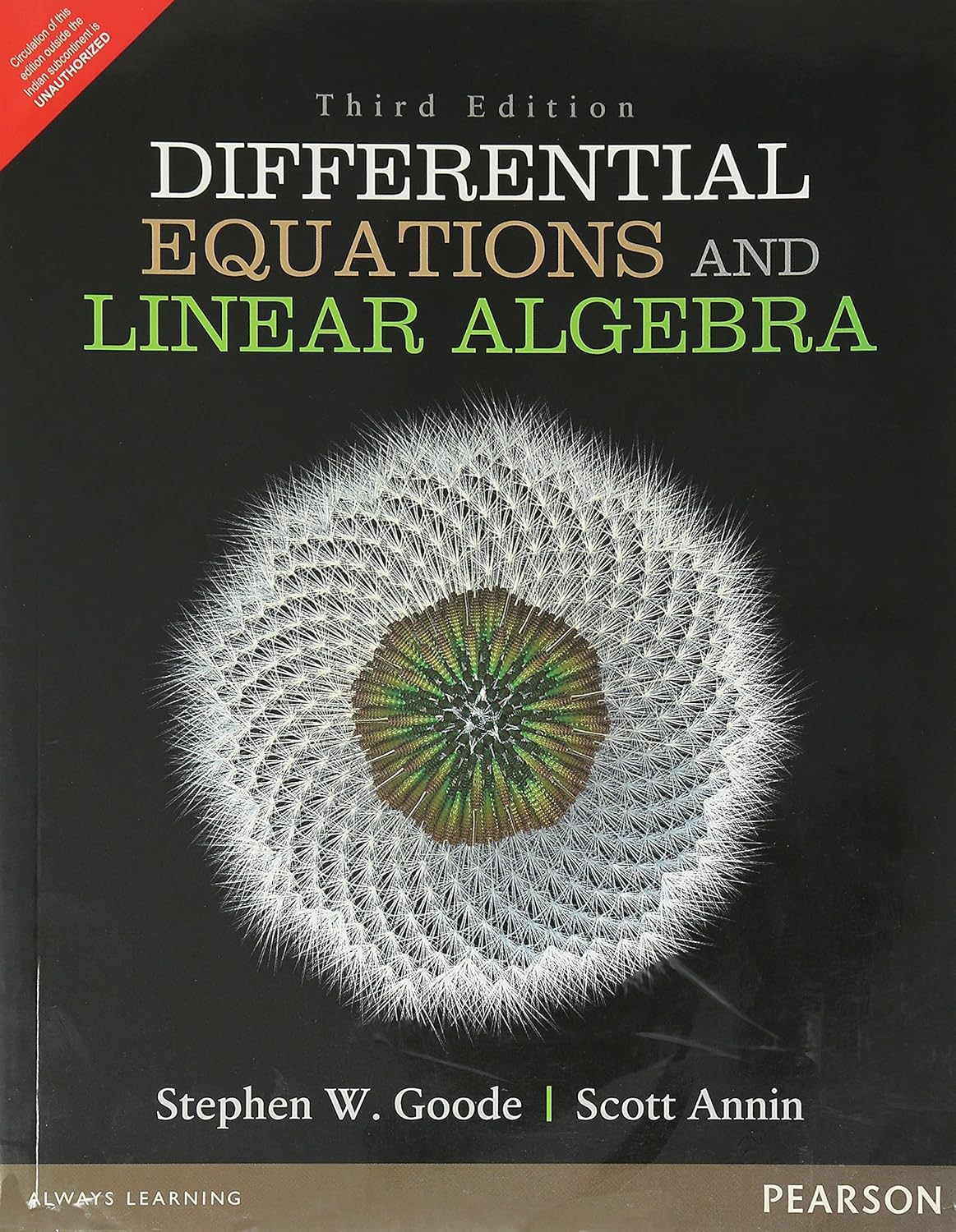 DIFFERENTIAL EQUATIONS AND LINEAR ALGEBRA, 3 ED