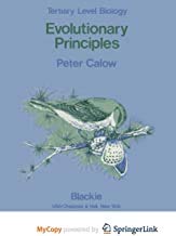 Evolutionary Principles: Tertiary Level Biology (PB)