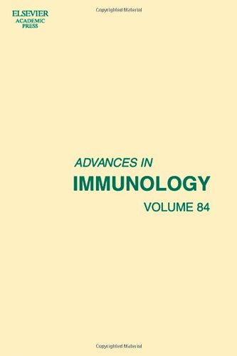 ADVANCES IN IMMUNOLOGY VOL 84