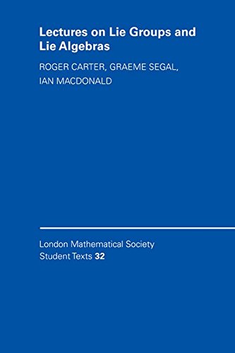 LECTURES ON LIE GROUPS AND LIE ALGEBRAS