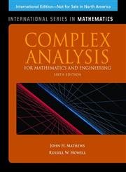 COMPLEX ANALYSIS FOR MATHEMATICS AND ENGINEERING 