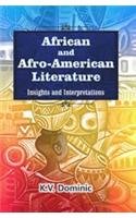 African and Afro American Literature: Insights and Interpretations  - Hardcover