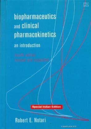 BIOPHARMACEUTICS AND CLINICAL PHARMACOKINETICS AN INTRODUCTION 4ED (Hardcover 2019)