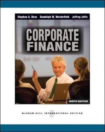 CORPORATE FINANCE 9ED (IE) (Paperback 2010)