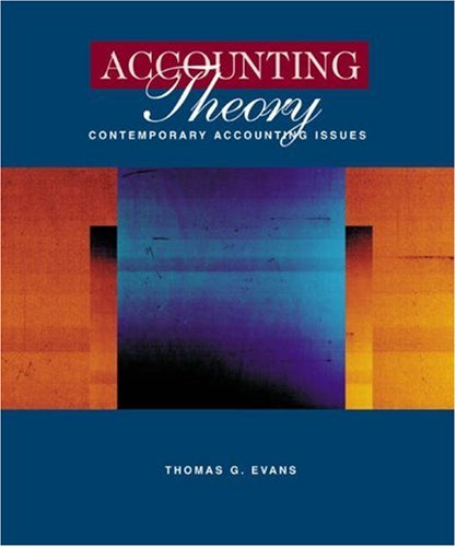 ACCOUNTING THEORY CONTEMPORARY ACCOUNTING ISSUES (Hardcover)
