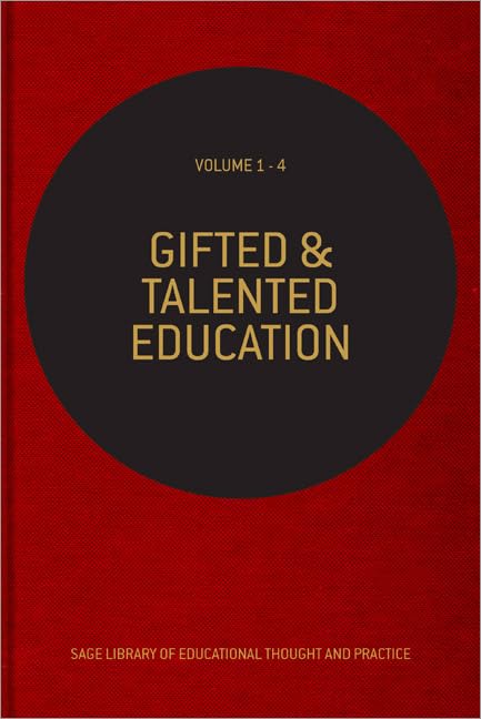 GIFTED AND TALENTED EDUCATION, 4 VOLUMES SET