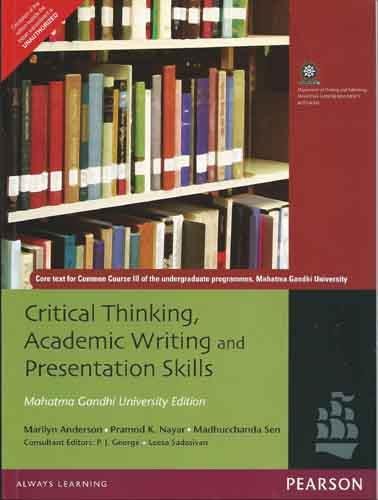 CRITICAL THINKING ACADEMIC WRITING AND PRESENTATION SKILLS