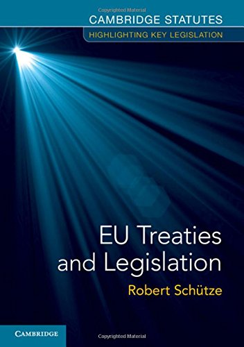 EU TREATIES AND LEGISLATION
