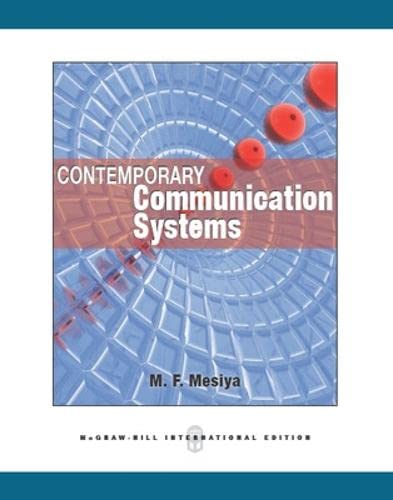 CONTEMPORARY COMMUNICATION SYSTEMS (IE) (Paperback)