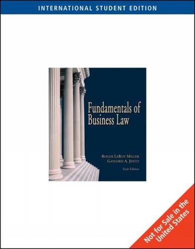 FUNDAMENTALS OF BUSINESS LAW 7ED (Paperback)