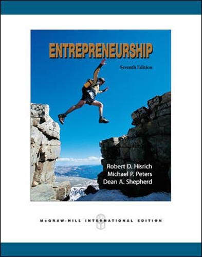 ENTREPRENEURSHIP 7ED (IE) (Paperback)