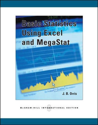 BASIC STATISTICS USING EXCEL AND MEGASTAT WITH CD (IE) (Paperback )