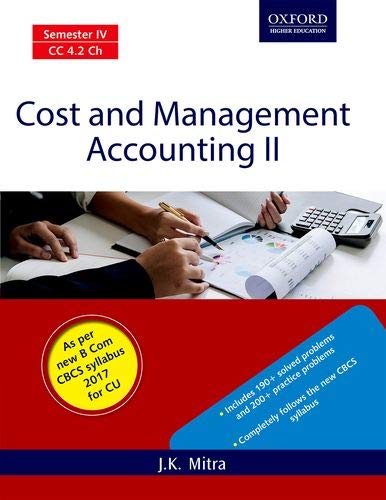 COST AND MANAGEMENT ACCOUNTING II