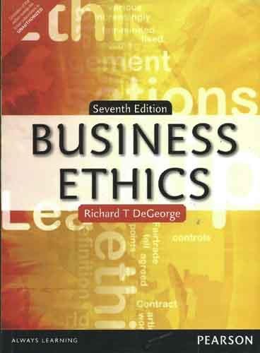 BUSINESS ETHICS, 7TH EDN