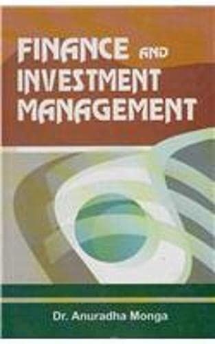 Finance and Investment Management