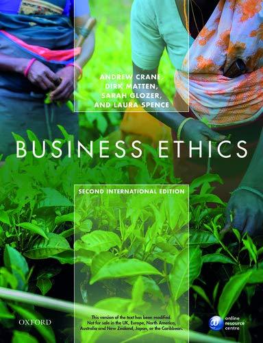 BUSINESS ETHICS 5TH EDITION