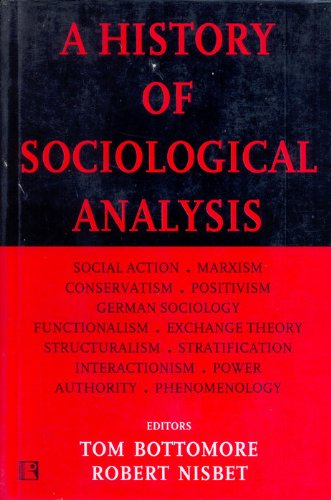 History of Sociological Analysis  -Hardcover