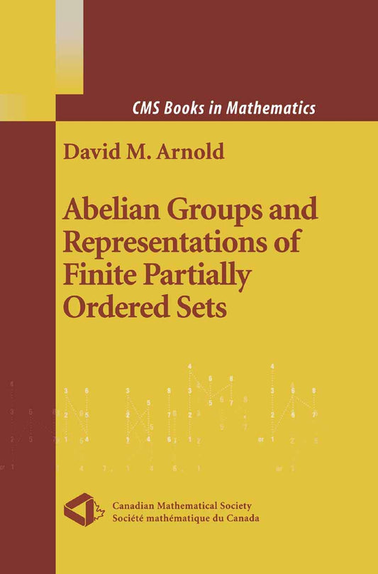 ABELIAN GROUPS AND REPRESENTATIONS OF FINITE PARTIALLY ORDERED SETS