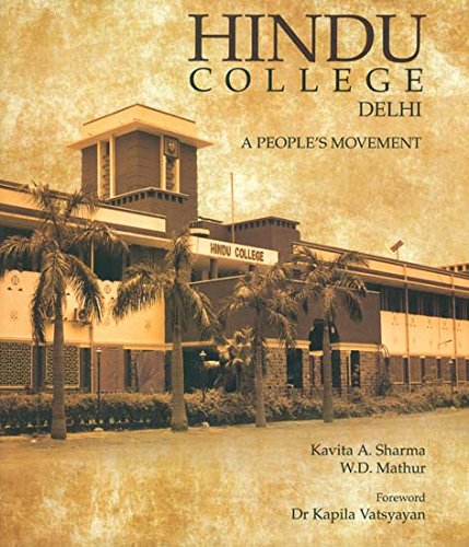 Hindu College Delhi: A Peoples Movement