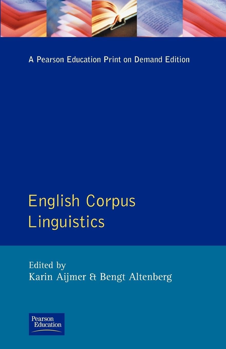ENGLISH CORPUS LINGUISTICS