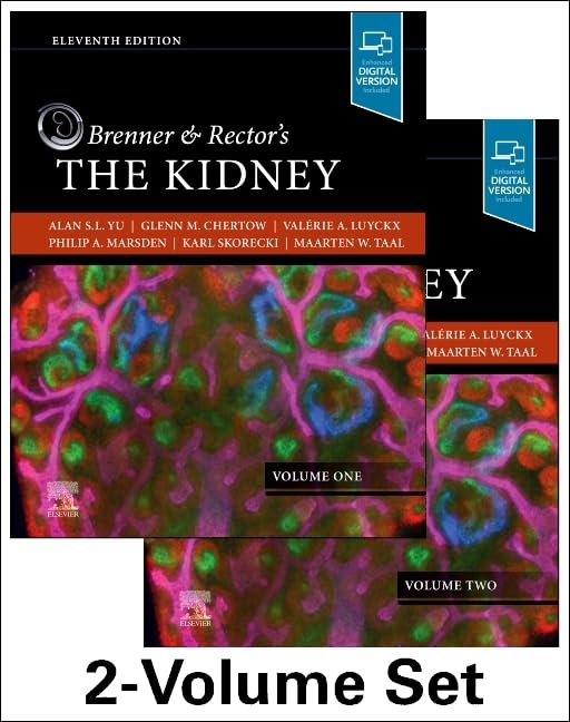BRENNER AND RECTOR'S THE KIDNEY, 2-VOLUME SET:  11ED