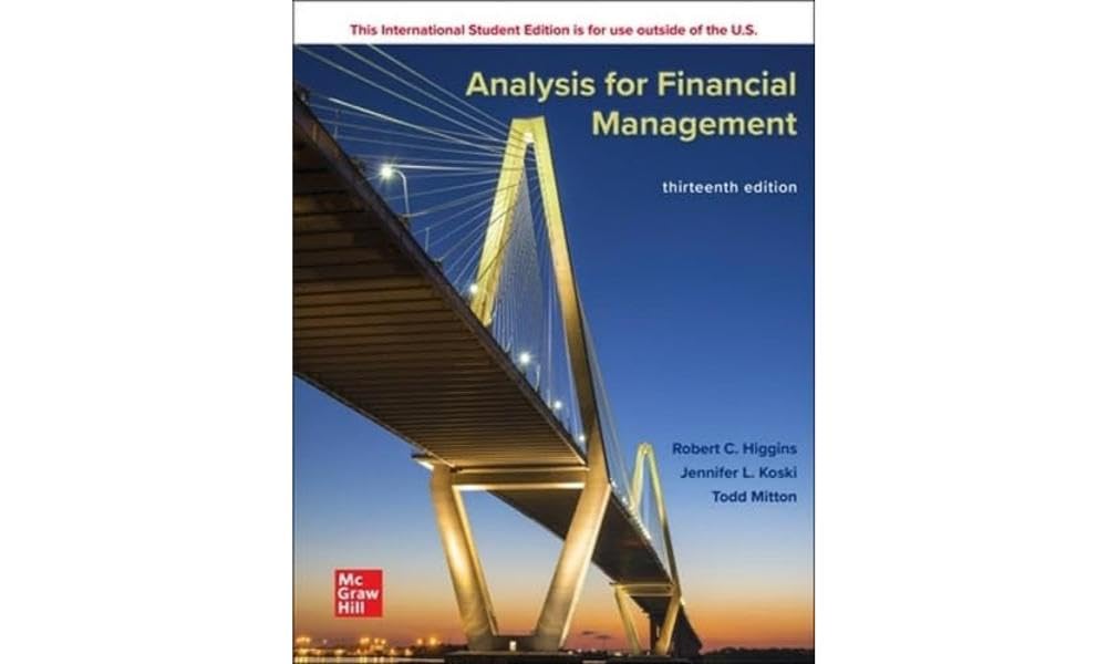 ANALYSIS FOR FINANCIAL MANAGEMENT