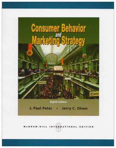 CONSUMER BEHAVIOR 8ED (IE) (Paperback)