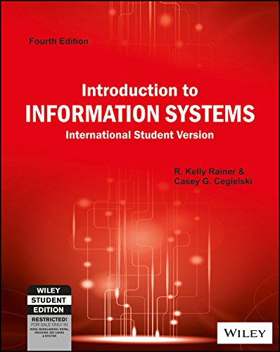 Introduction to Information Systems, 4ed, ISV