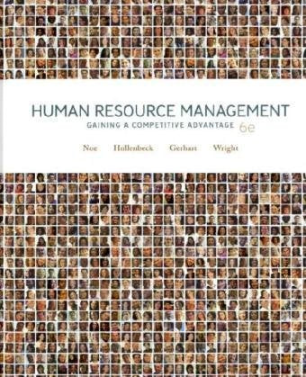 HUMAN RESOURCE MANAGEMENT 6ED (IE) (Paperback)