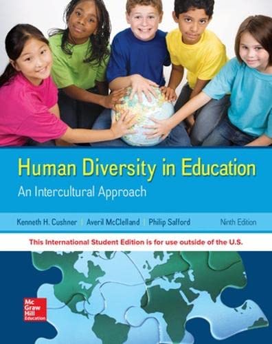 HUMAN DIVERSITY IN EDUCATION, 9TH EDITION