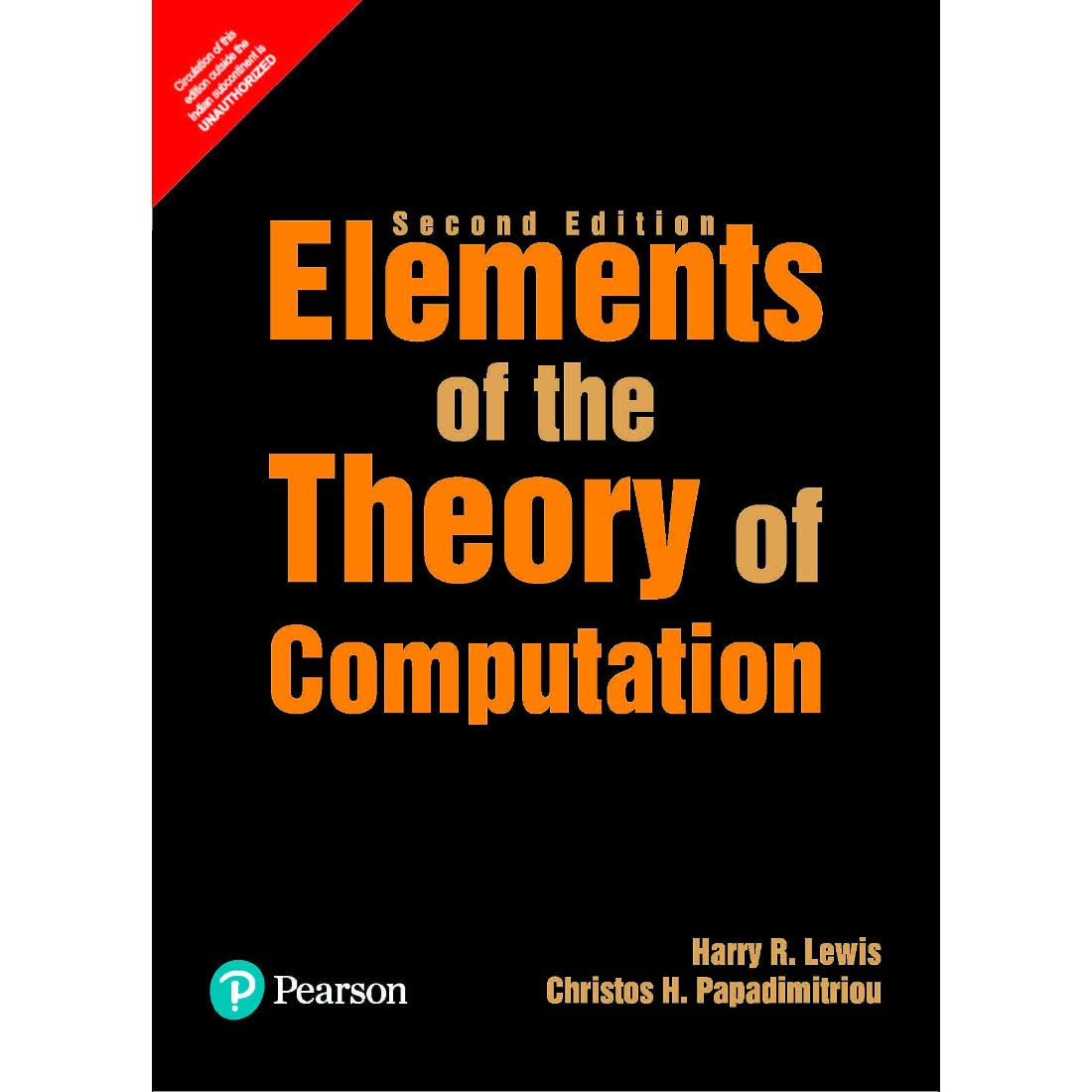 ELEMENTS OF THE THEORY OF COMPUTATION, 2ND EDN