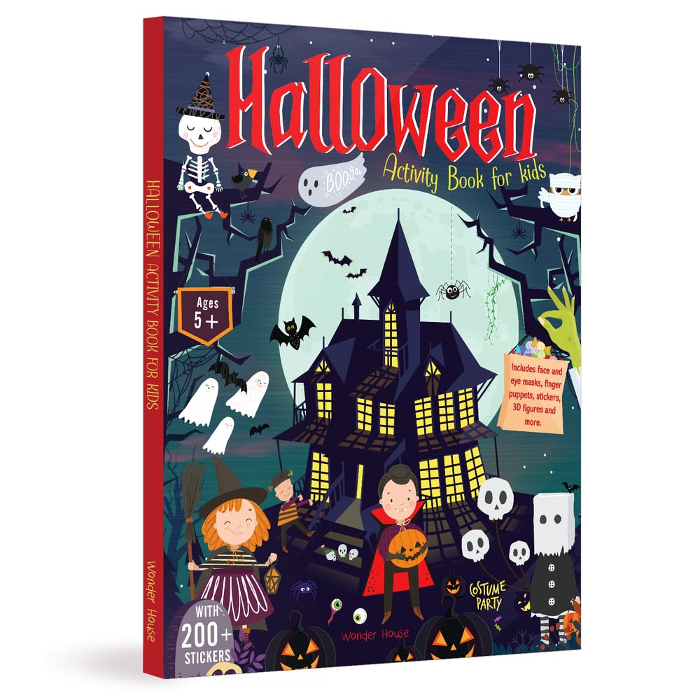 Halloween Activity book