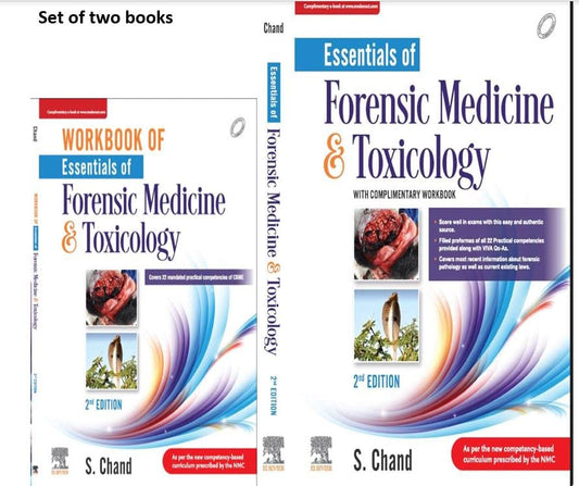 Essentials of Forensic Medicine and Toxicology (Set) -2E