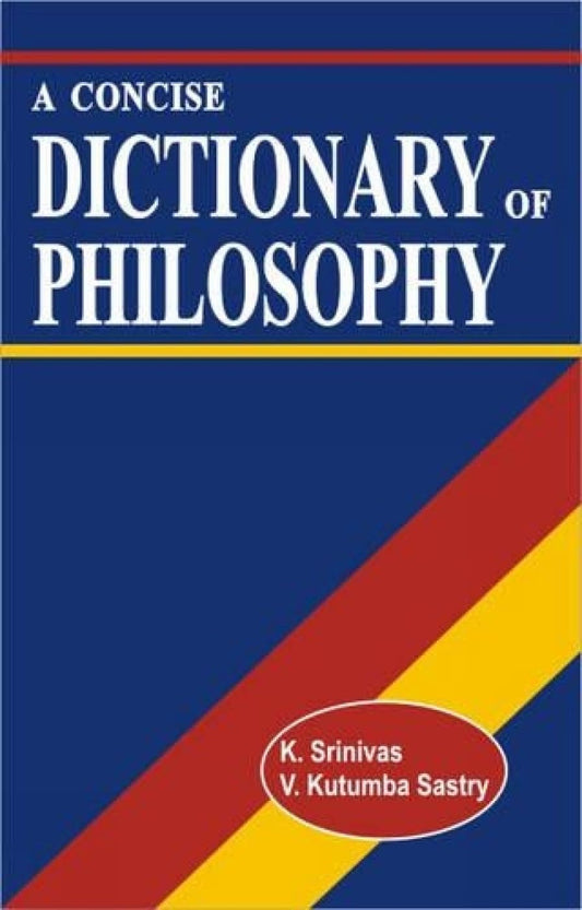 Concise Dictionary of Philosophy -Hardcover
