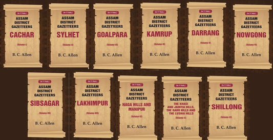 Assam District Gazetteers  11 VOLS. SET - Hardcover