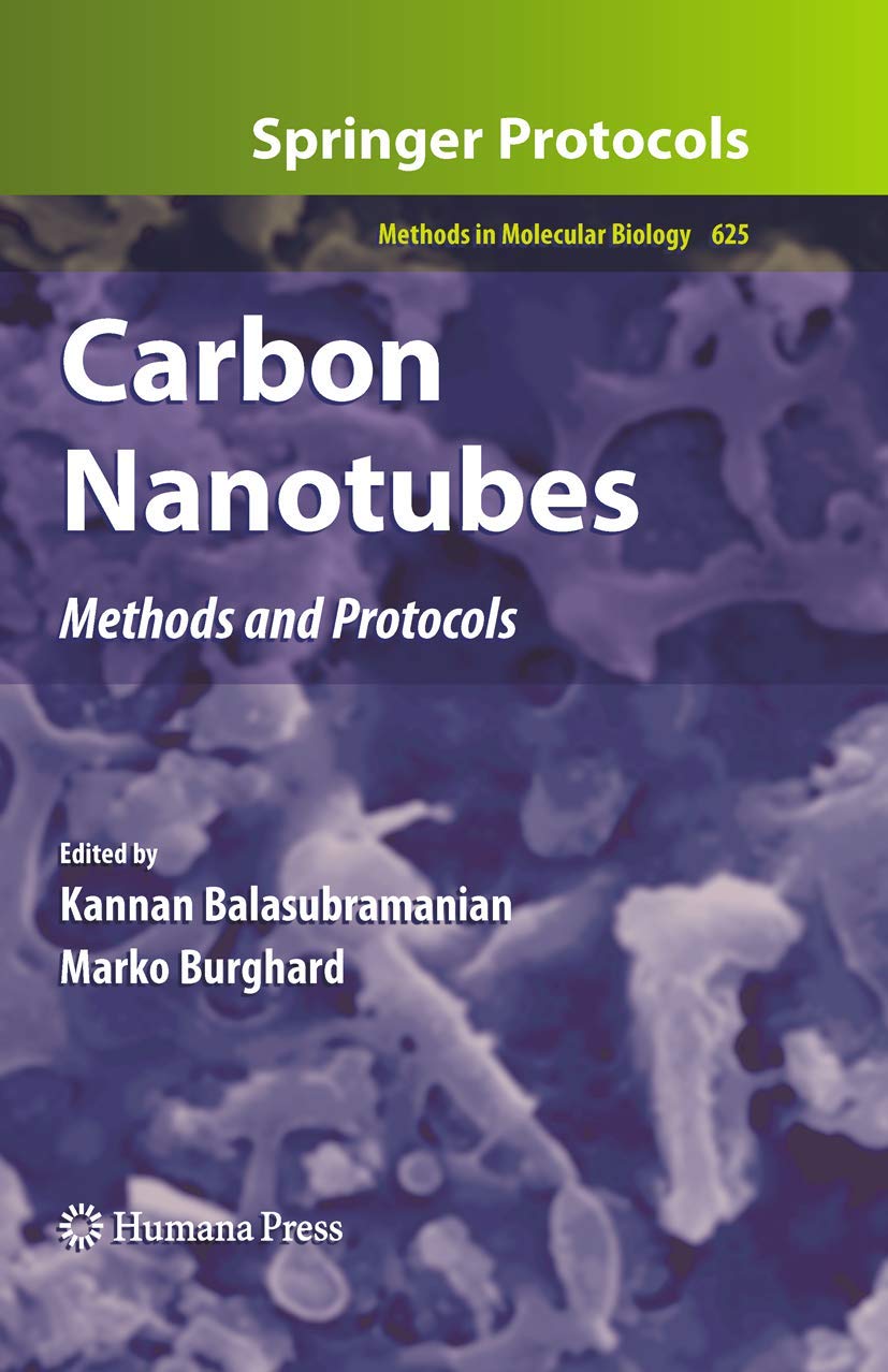 Carbon Nanotubes: Methods and Protocols