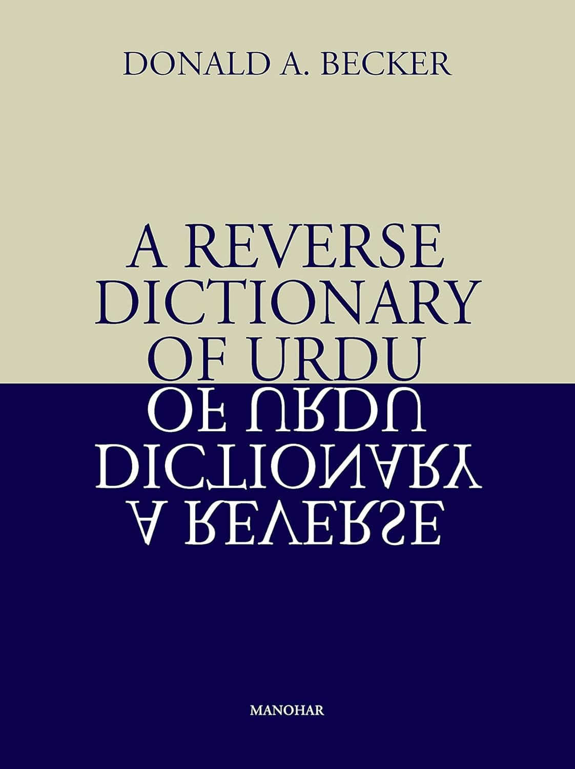 A REVERSE DICTIONARY OF URDU