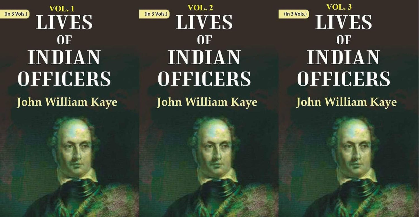 Lives of Indian Officers  3 VOLS. SET - Paperback