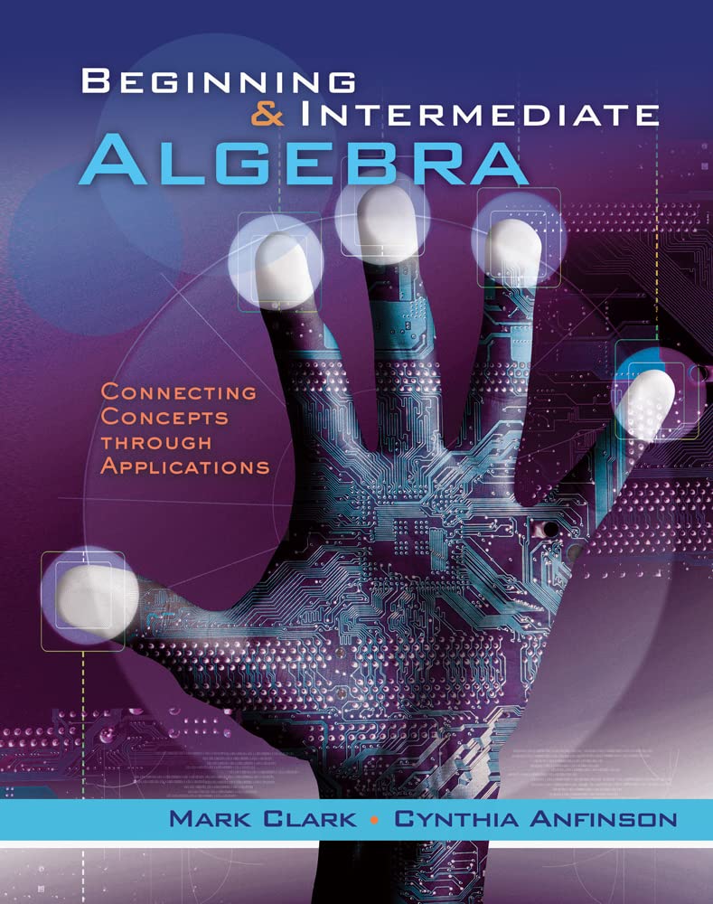 BEGINNING AND INTERMEDIATE ALGEBRA CONNECTING CONCEPTS APPS