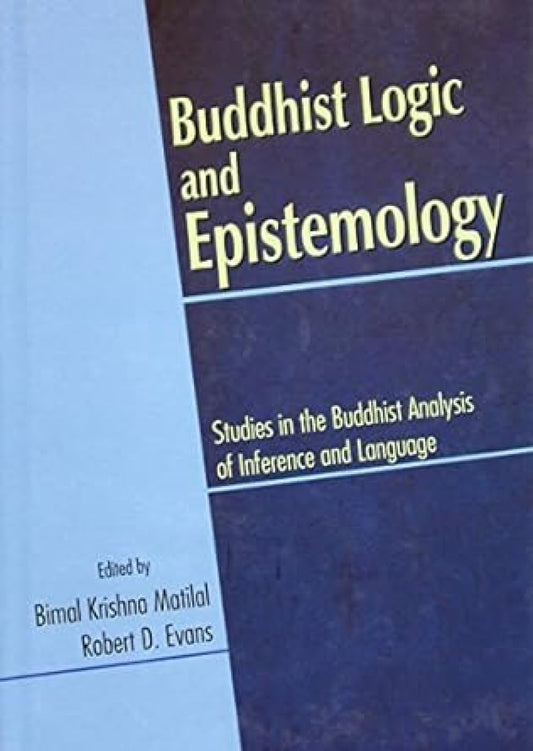 Buddhist Logic and Epistemology -Hardcover