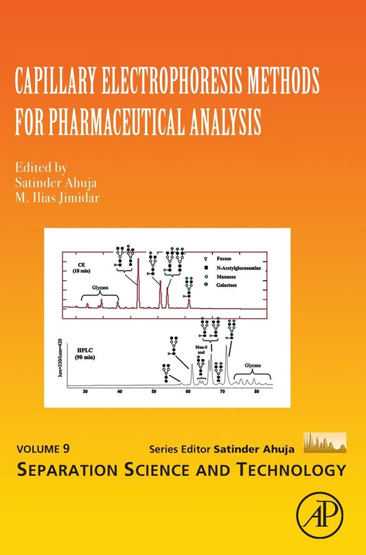 CAPILLARY ELECTROPHORESIS METHODS FOR PHARMACEUTICAL ANALYSIS, VOL. 9- SEPARATION SC. & TECH. - Hardcover