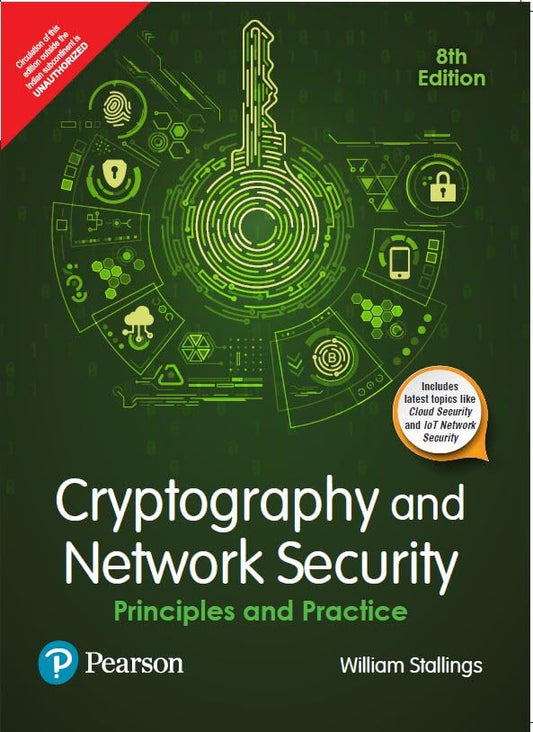 CRYPTOGRAPHY AND NETWORK SECURITY: PRINCIPLES AND PRACTICE, 8E