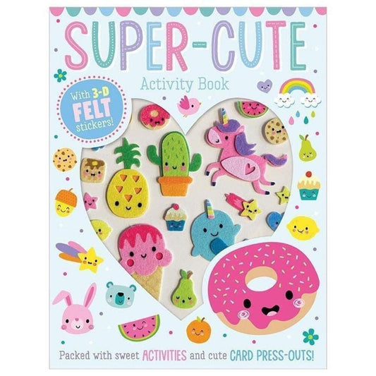 FELT STICKERS SUPER CUTE ACTIVITY BOOK
