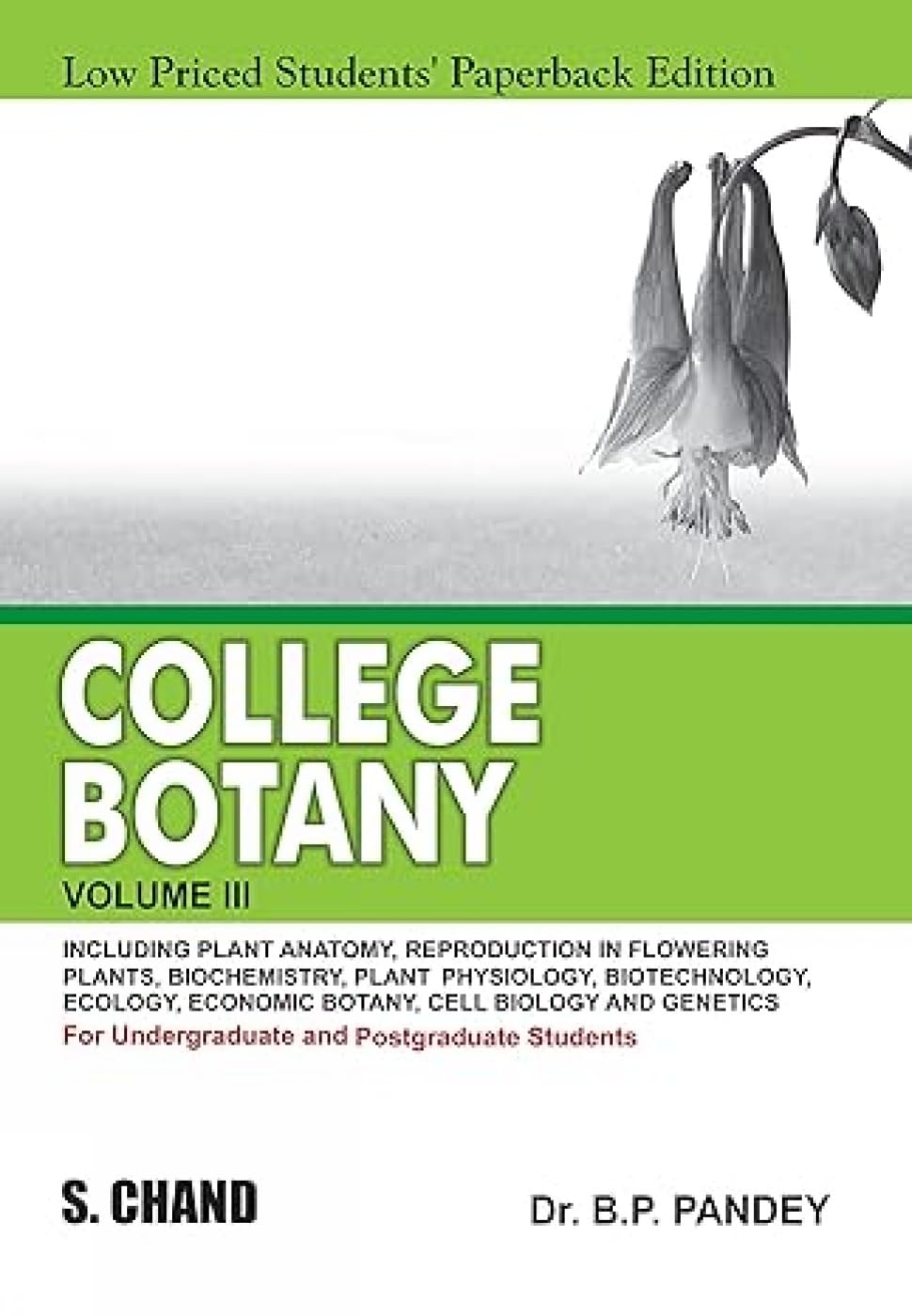 COLLEGE BOTANY VOLUME III