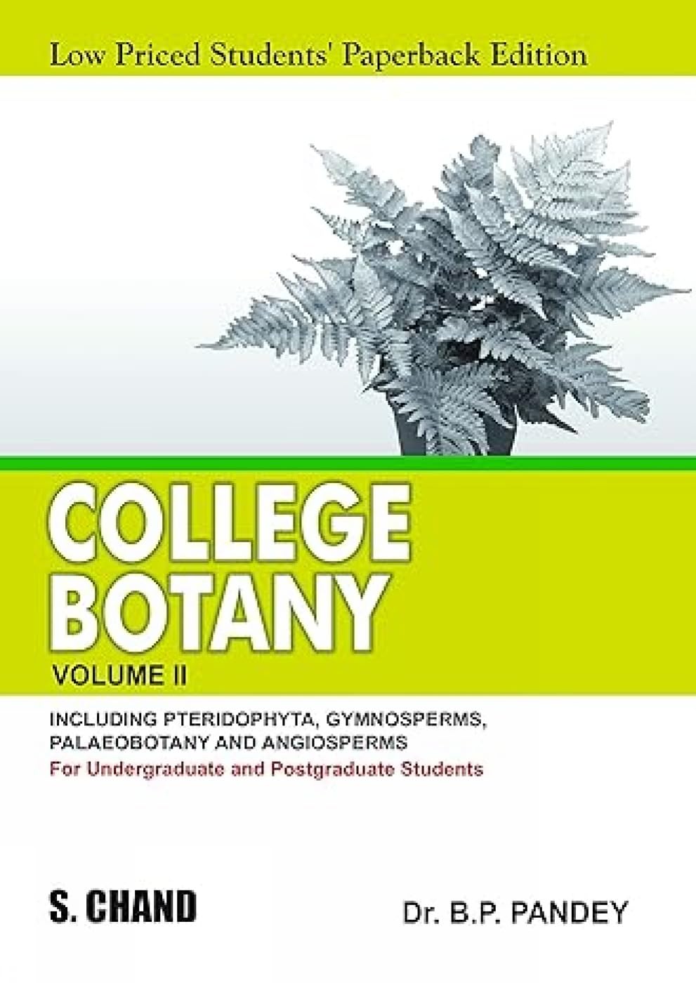 COLLEGE BOTANY VOLUME II