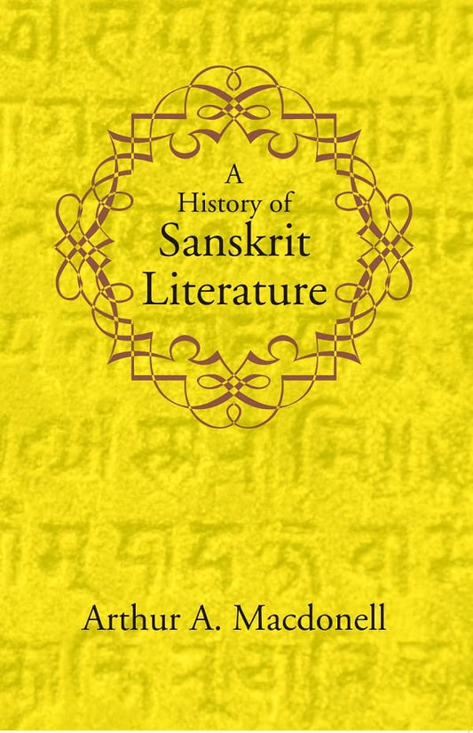 A History of Sanskrit Literature - HARDCOVER
