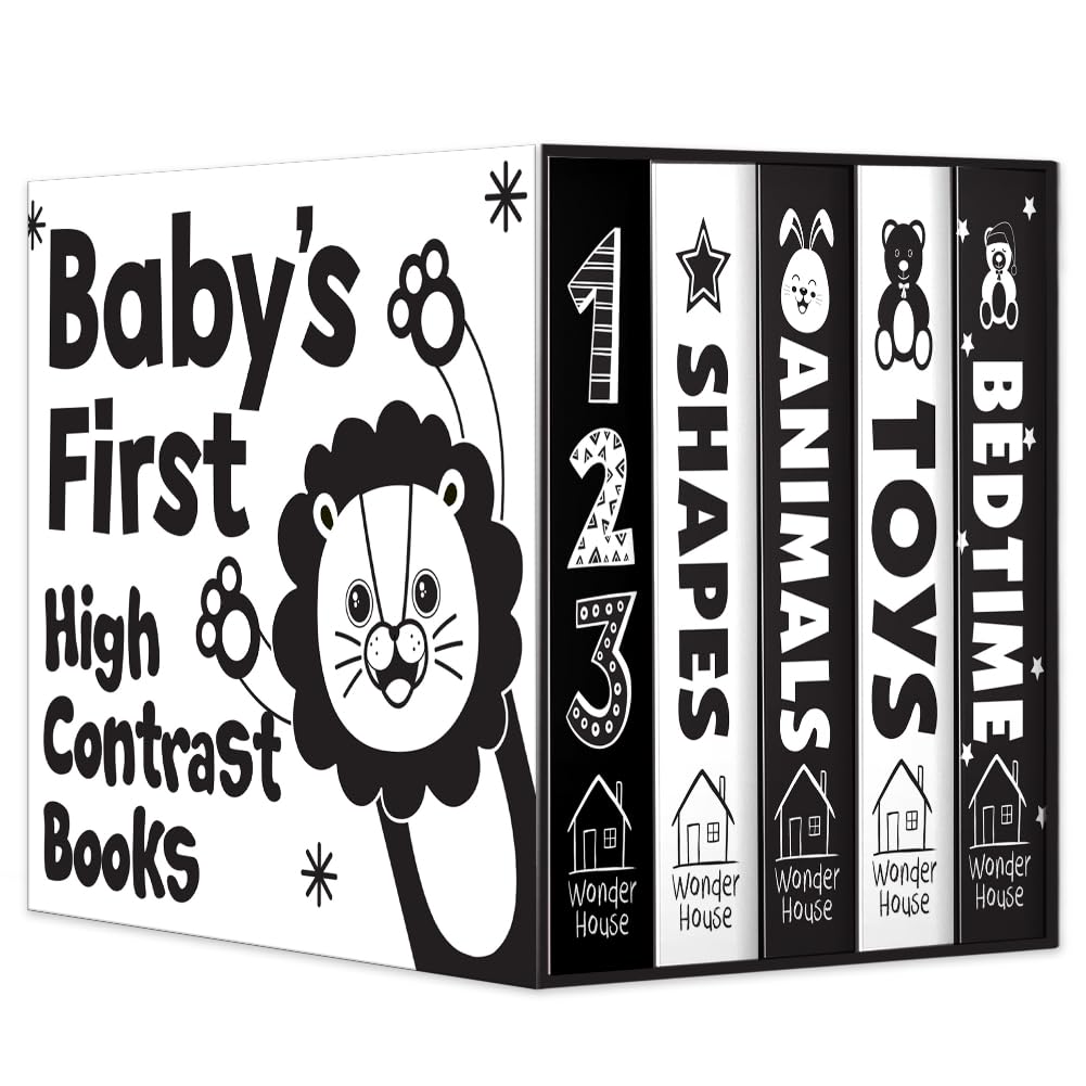 Baby's First High-Contrast Books  [Box Set of 5]