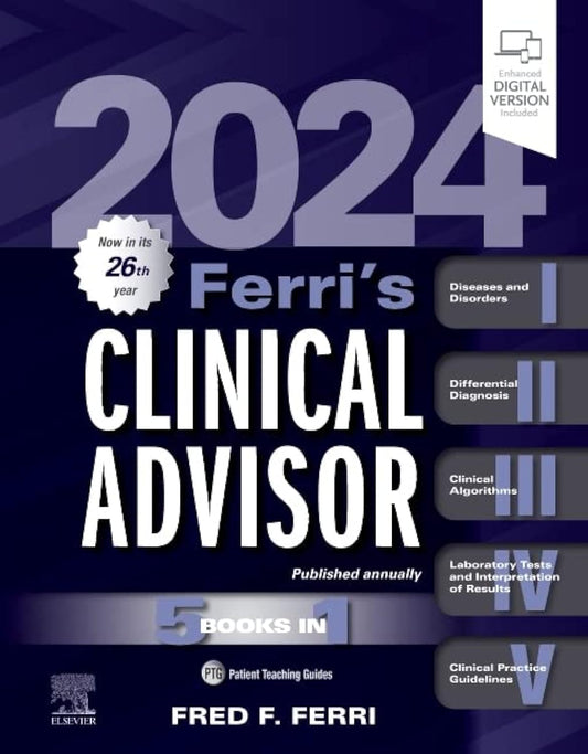 FERRI'S CLINICAL ADVISOR 2024 WITH ACCESS CODE (Hardcover)